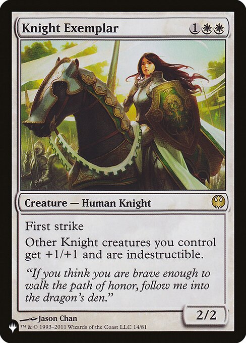 Archétype de chevalier|Knight Exemplar