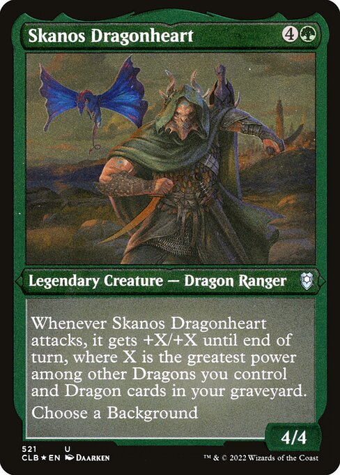 Skanos Dragonheart (Commander Legends: Battle for Baldur's Gate #521)