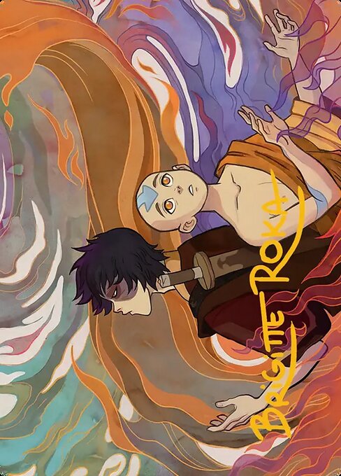 Fated Firepower // Fated Firepower magic the gathering card art