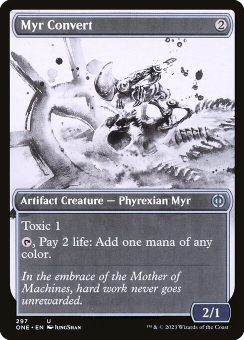 Myr Convert (Phyrexia: All Will Be One #297)
