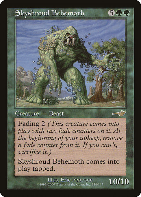 Béhémoth de Linciel|Skyshroud Behemoth