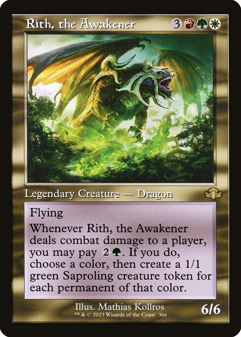Rith, the Awakener (Dominaria Remastered #366)