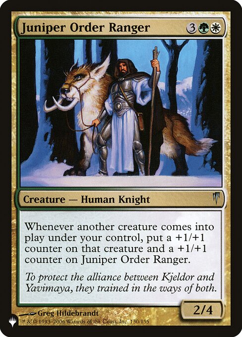 Ranger de l'Ordre du genévrier|Juniper Order Ranger