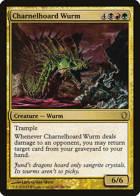 Charnelhoard Wurm (Commander 2013 #180)