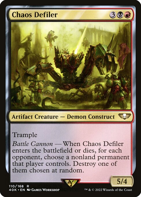 Chaos Defiler (Warhammer 40,000 Commander #110)