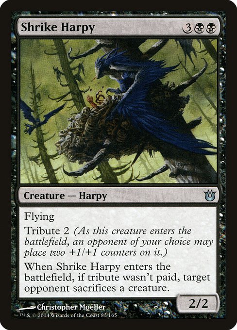 Shrike Harpy (Born of the Gods #83)