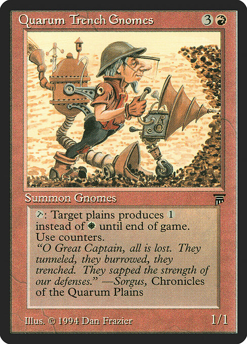 Quarum Trench Gnomes (Legends #162)