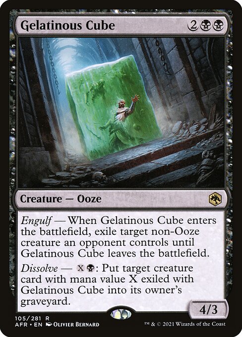 Gelatinous Cube (afr) 105