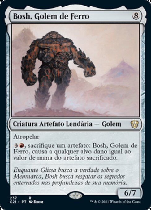 Bosh, Iron Golem (Commander 2021 #237)