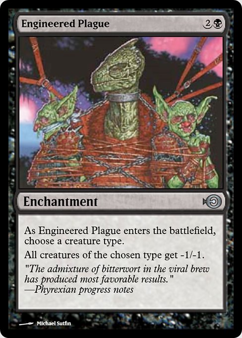 Engineered Plague (Magic Online Promos #32543)