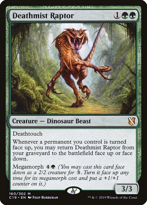 Deathmist Raptor (Commander 2019 #160)