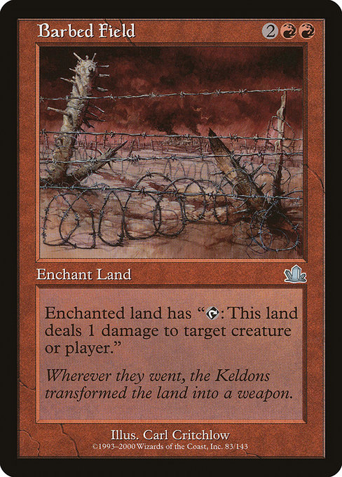Barbed Field card image