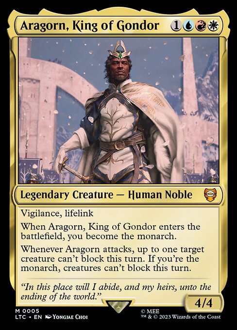 Aragorn, roi du Gondor|Aragorn, King of Gondor