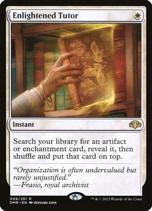 Enlightened Tutor (Dominaria Remastered #6)