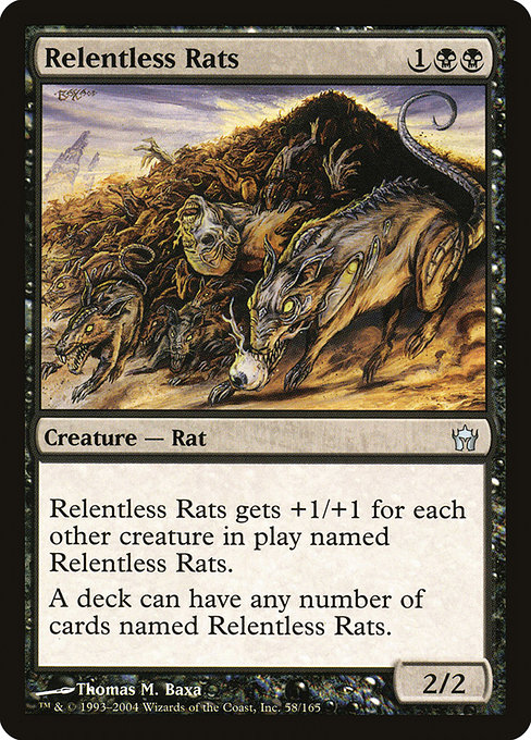 Relentless Rats card image