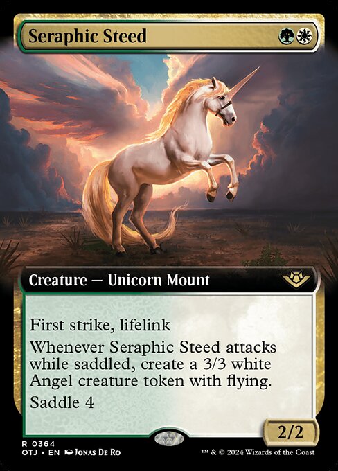 Seraphic Steed (Extended Art)