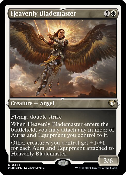 Heavenly Blademaster (Commander Masters #461)