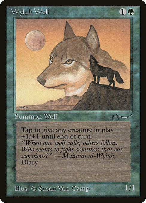 Wyluli Wolf (Arabian Nights #55†)