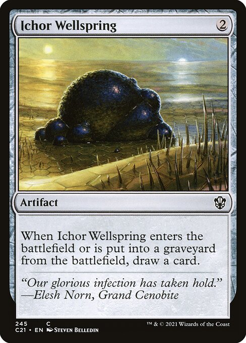 Ichor Wellspring (Commander 2021 #245)