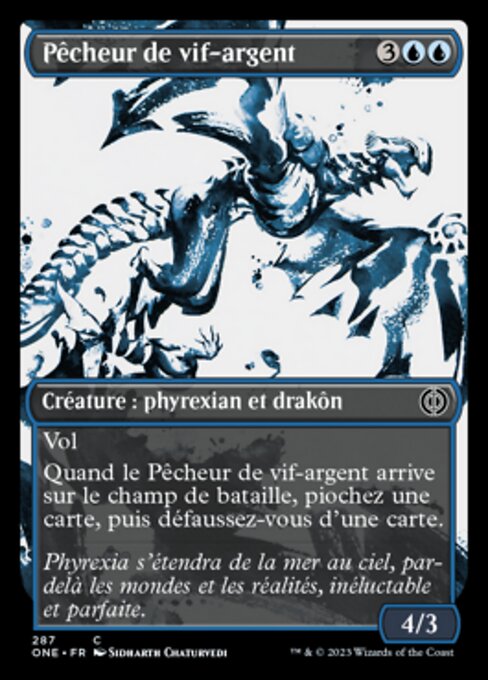 Quicksilver Fisher (Phyrexia: All Will Be One #287)