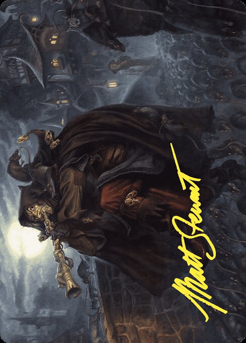 Totentanz, Swarm Piper // Totentanz, Swarm Piper (Wilds of Eldraine Art Series #33)