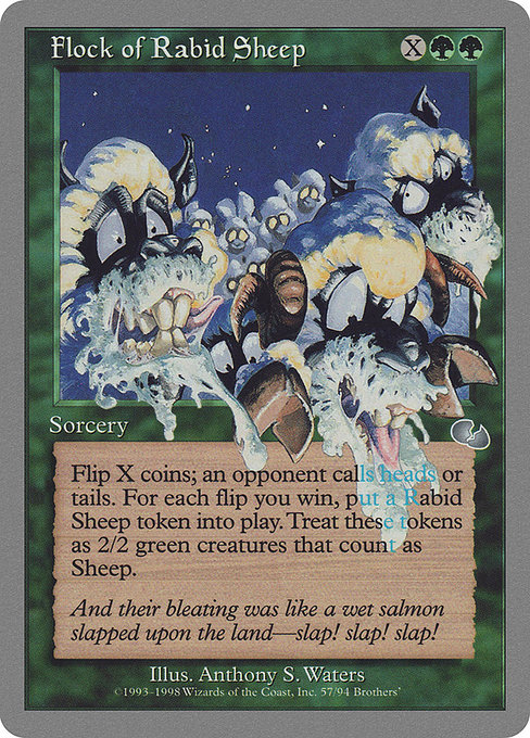 Flock of Rabid Sheep (Unglued #57)