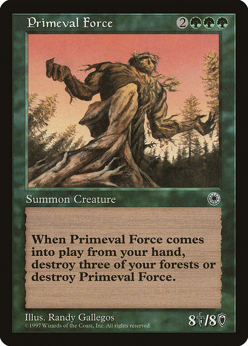 Force primitive|Primeval Force