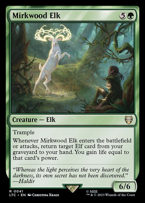 Mirkwood Elk card image