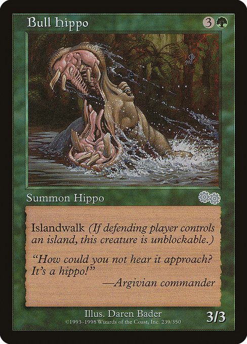 Bull Hippo card image
