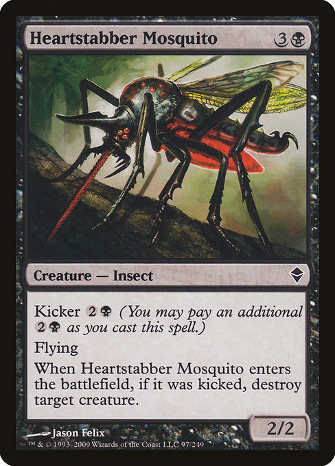 Moustique dardecœur|Heartstabber Mosquito