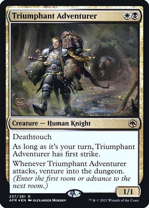 Aventurier triomphant|Triumphant Adventurer