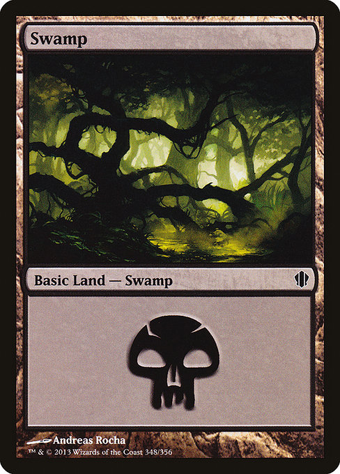 Swamp (Commander 2013 #348)