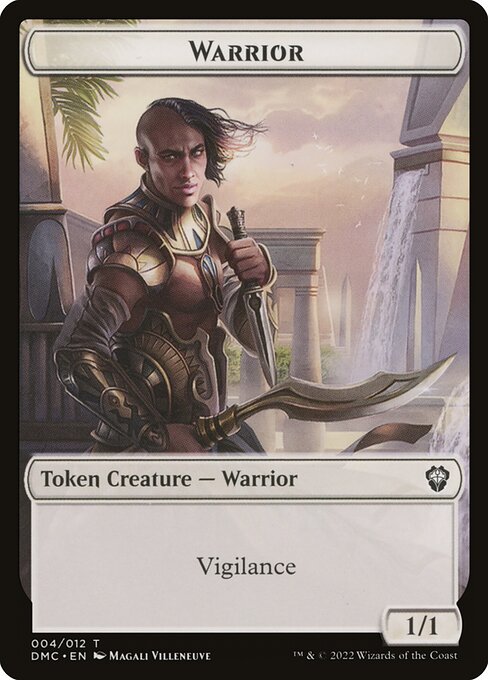 Warrior (Dominaria United Commander Tokens #4)