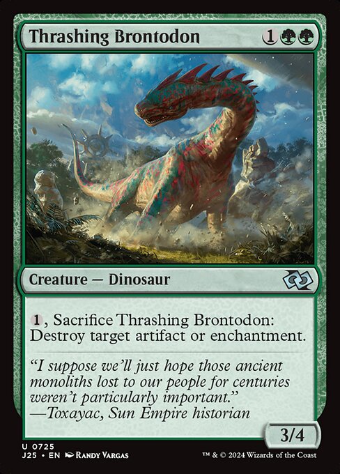 Thrashing Brontodon (Foundations Jumpstart)