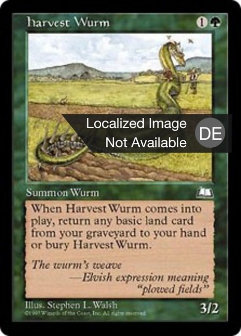 Harvest Wurm (Weatherlight #130)