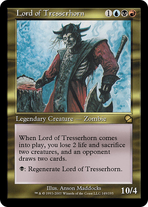 Lord of Tresserhorn (Masters Edition #149)