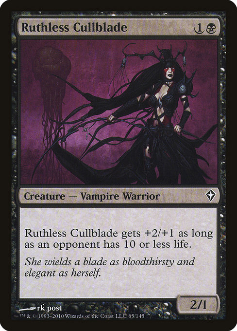 Ruthless Cullblade (Worldwake #65)