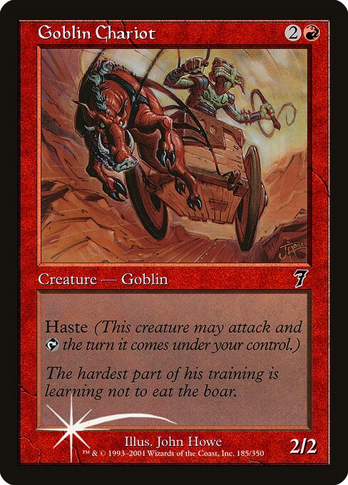 Goblin Chariot (Seventh Edition #185★)