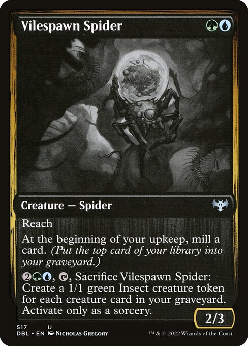 Vilespawn Spider (Innistrad: Double Feature)