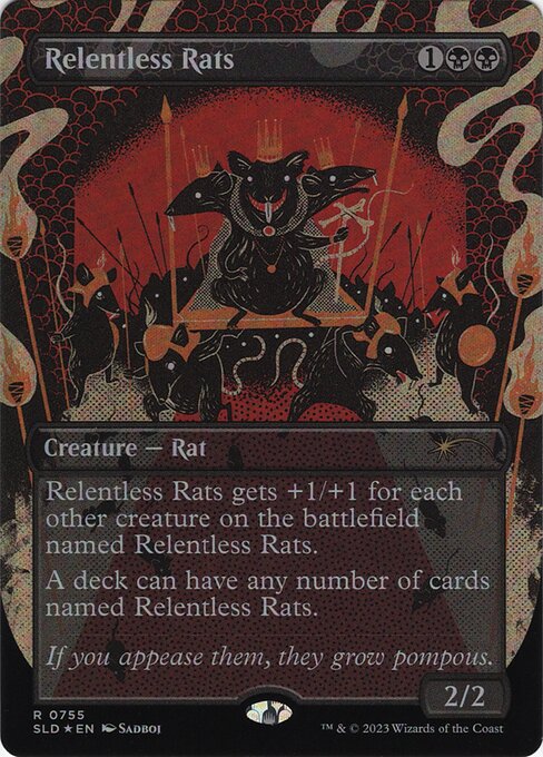 Relentless Rats (Secret Lair Drop #755)