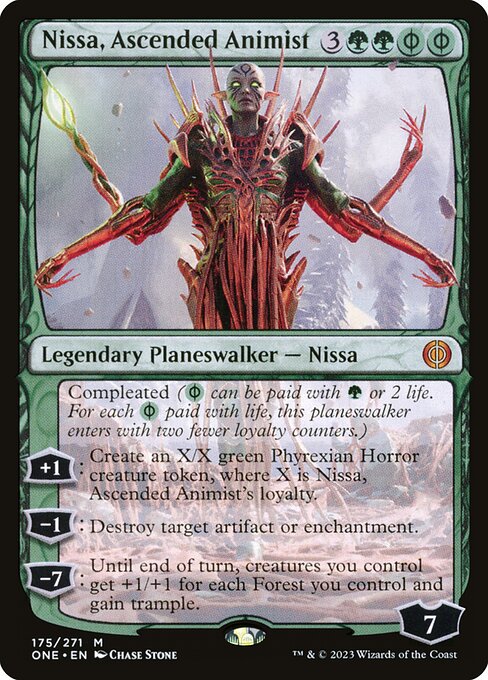 Nissa, Ascended Animist (one) 175 Nissa, Ascended Animist (one) 175