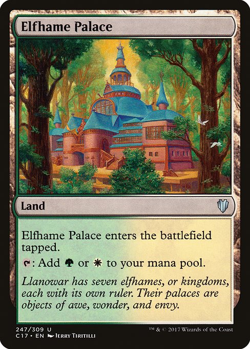 Elfhame Palace (Commander 2017 #247)