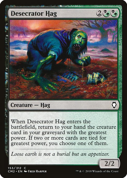 Desecrator Hag (cm2) 153