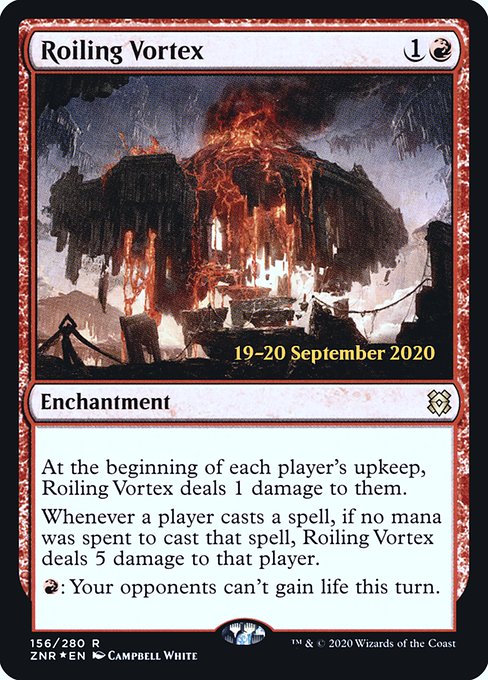 Roiling Vortex (Zendikar Rising Promos #156s)