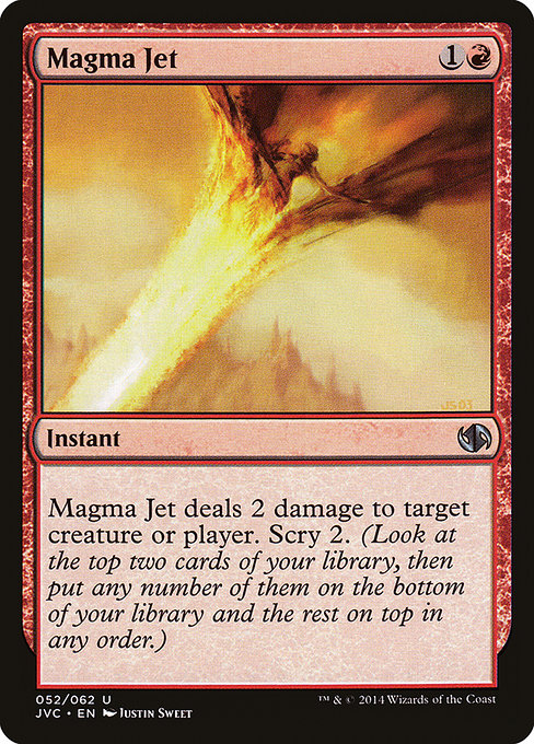 Magma Jet (Duel Decks Anthology: Jace vs. Chandra #52)
