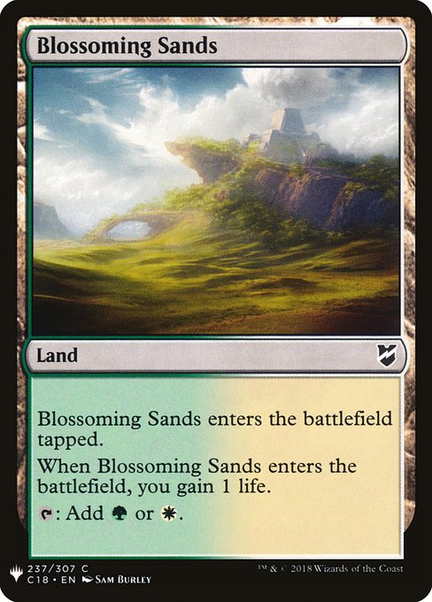 Sables verdoyants|Blossoming Sands
