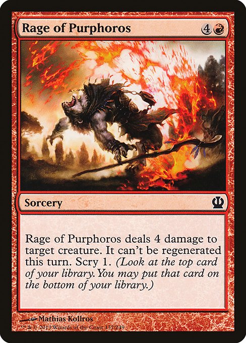 Rage of Purphoros card image