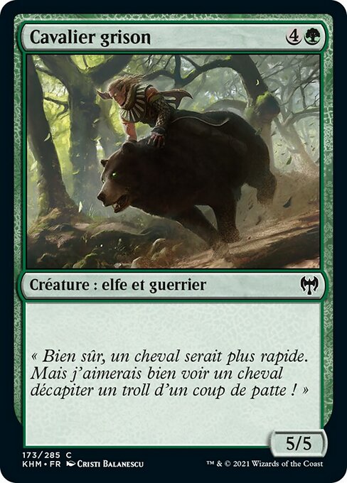 Grizzled Outrider (KHM)