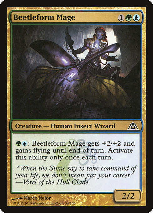 Beetleform Mage card image