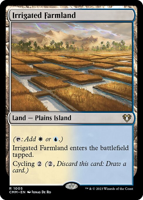 Irrigated Farmland (Commander Masters #1005)